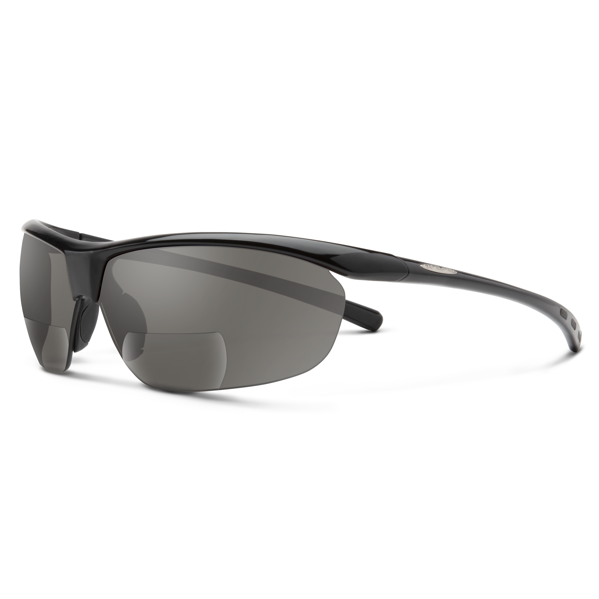 Zephyr Reader, Black + Polarized Gray 1.50 Lens, hi-res