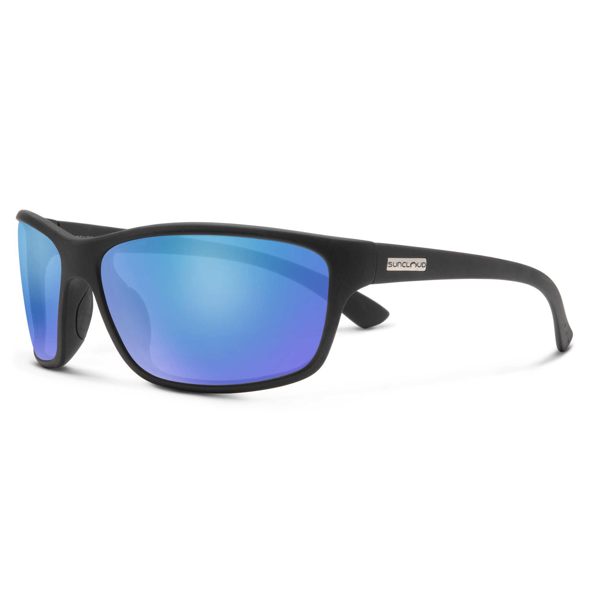 ディスカウント 取寄 サンクラウド トップセイル ポーラライズド サングラス Suncloud Topsail Polarized  Sunglasses Crystal Silver Backpaint Blue Mirror